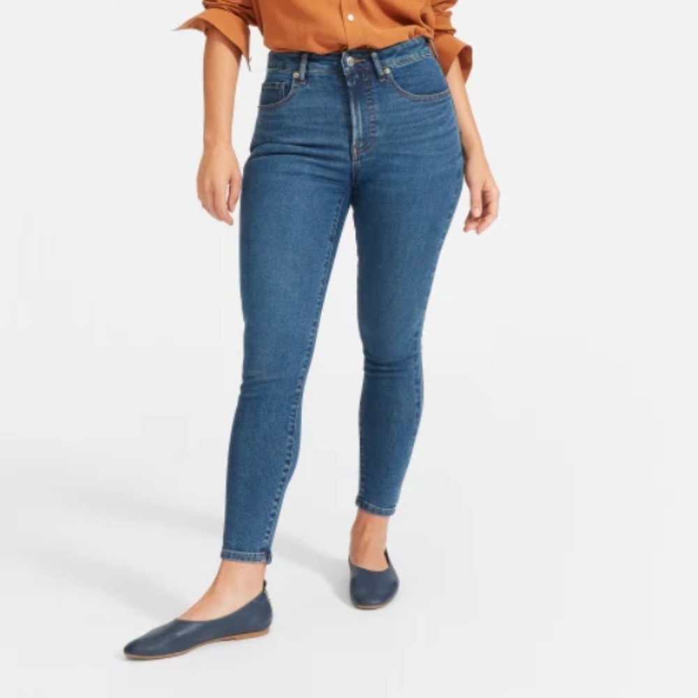 Everlane Stretch High-Rise Skinny Jeans